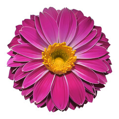 flower isolated on transparent background, isolated, extracted, png file