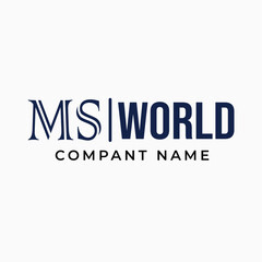 Ms World Logo Template 