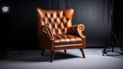 Modern design Armchair. With AI Generated
