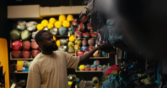 Searching for the Perfect Backpack in a Specialized Outdoor Gear Store, Enriching Spinal Health and Embracing a Unique Hobby