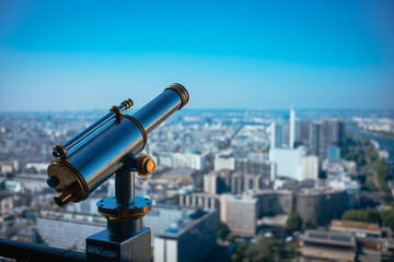 Fernrohr &uuml;ber Paris