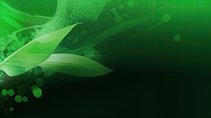 Modern abstract green concept background. Generative AI