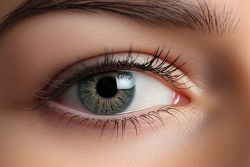 Obraz premium Human Close-Up Eye 