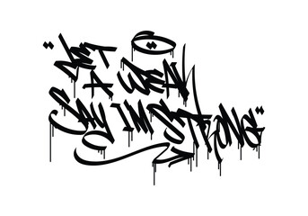 RELIGIUS WORD graffiti tag design 1