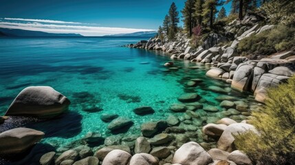 coral reef in the ocean