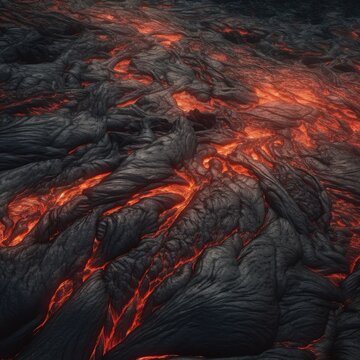 Vulcan lava texture