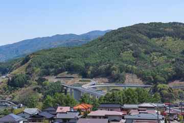 岡谷ジャンクション（長野県岡谷市）