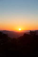 Nascer do Sol na Montanha de Minas Gerais