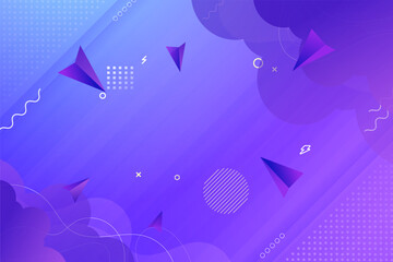 abstract purple wave background