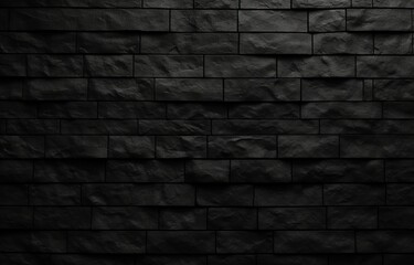 wall, black brick wall, dark brick texture, gloomy grunge background