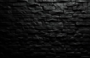 black brick wall, black brick wall, dark brick texture, gloomy grunge background