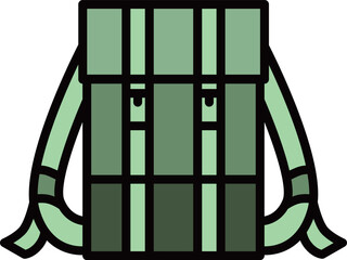 ミニカラーキャンプアイコン バッグ