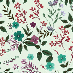 seamless floral pattern