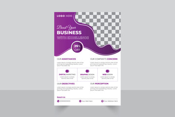 Corporate Business Flyer Template Fully Editable Layered Organized Vector Design For Your Business Advertisement