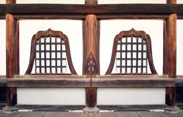 Walls and windows wood of Zen Buddhist temple architecture in Japan, BackgroundIt is said that was founded in the Kamakura period (1185-1333)