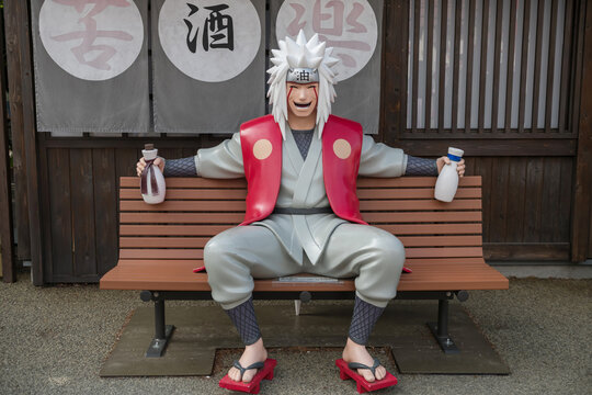 Jiraiya or Pervy sage at Naruto Boruto Fuji Hidden Leaf Village