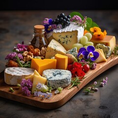 Cheese Board is another form of cheese eating that brings different types of cheese.