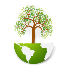 Eco Friendly concept, vector illustration