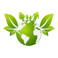 Eco Friendly concept, vector illustration
