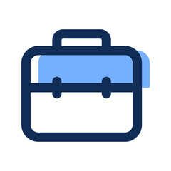 briefcase filled line icon