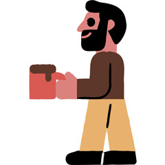 man illustration