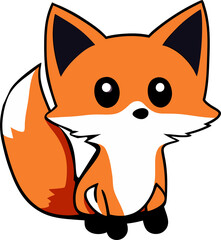 red fox cartoon