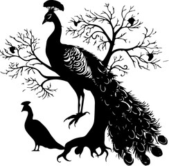 Fototapeta premium Peacock bird animal images
