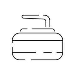 Sport line icons. Sports items and games vector Illustrations ball. Health lifestyle and sign