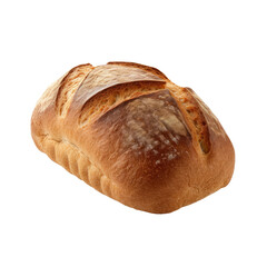bread on isolated on transparent. Generative AI