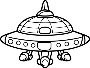 Fototapeta premium UFO 