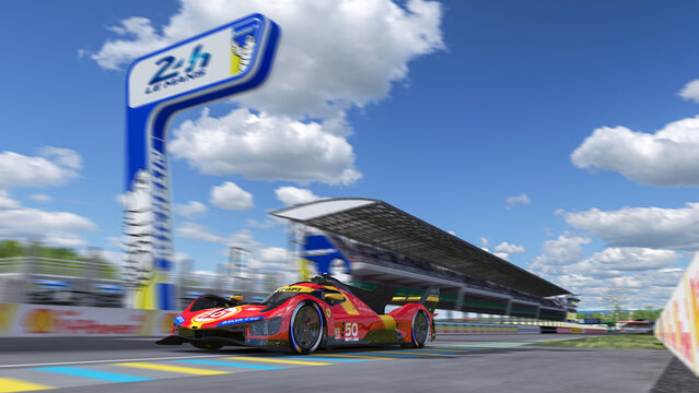 ferrari 499p hypercar racing 100 years le mans 24 hours world endurance wec