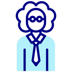 professor avatar vetcor icon