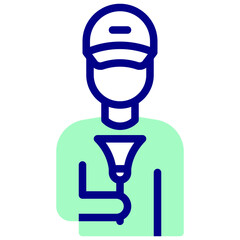 janitor avatar vetcor icon