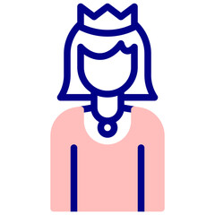 queen avatar vetcor icon