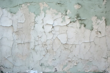 Vintage Grunge: Pale Gray-Green Concrete Wall Texture