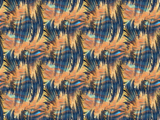 Seamless fractal Astroniras pattern in the translucent colors