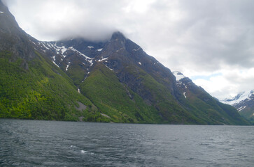 Naklejka na ściany i meble Norwegen Fjord