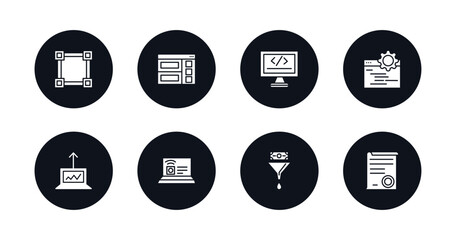 symbol for mobile filled icons set. filled icons such as , semantic elements, self-closing tag, ide, growth hacking, internet value, conversion, declarations vector.