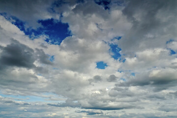blue sky with clouds