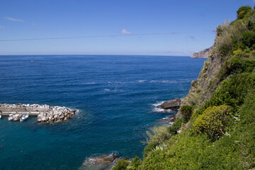 Fototapeta premium Strand ,Küste entlang der cinque terre