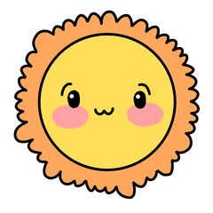Obraz premium sun smile