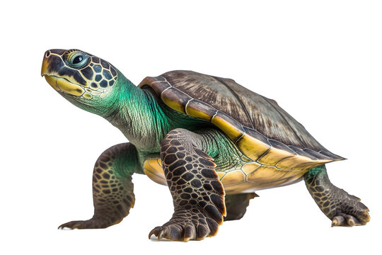 Green sea turtle, generative artificial intelligence
