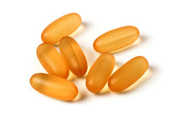 Fish oil capsules