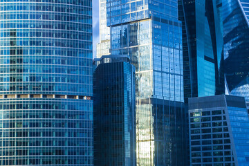 Fototapeta premium buildings of modern business center