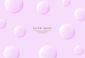 Shiny three-dimensional dot pattern design background

