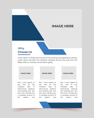 Brochure creative design, Trendy minimalist flat geometric design, Vertical a4 format, book cover, Multipurpose template with cover, back and inside pages, flyer design, corporate, presentation