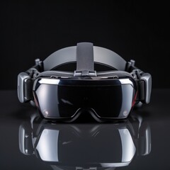 3D VR Headset Virtual Reality Goggles | Futuristic Metaverse Head Set Technology | Augmented Reality