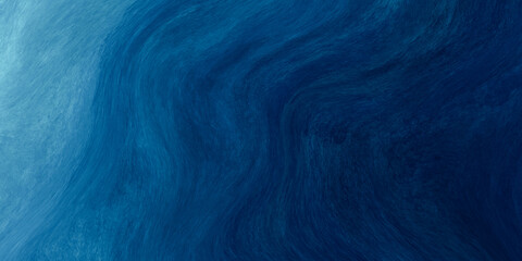 Abstract art navy blue gradient paint background with liquid fluid grunge texture