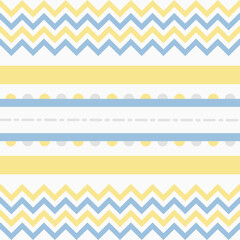scrapbook background with zigzag and stripes pattern