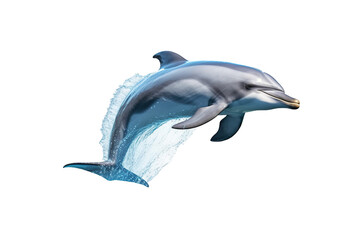 dolphin isolated white background PNG